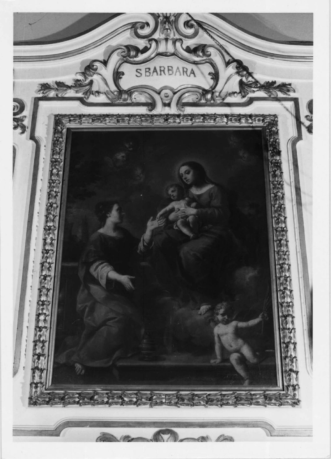 Madonna con Bambino e santa Barbara - Chiesa di Santa Maria di Galliera, Bologna